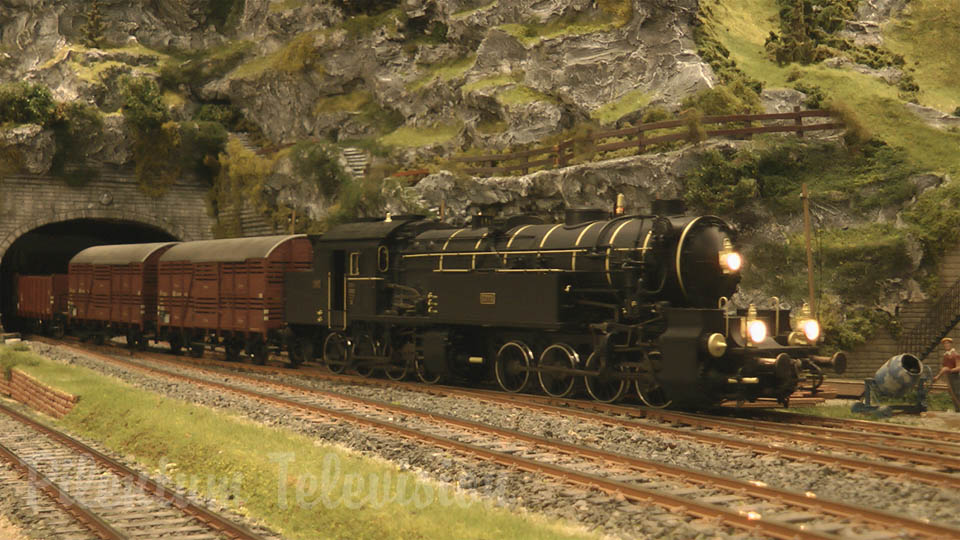 Locomotivă cu abur și trenuri cu aburi (modelism feroviar)