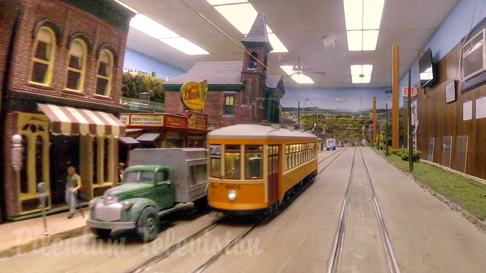 De grootste miniatuurwereld voor trams in schaal HO - Een reis per metro modeltrein